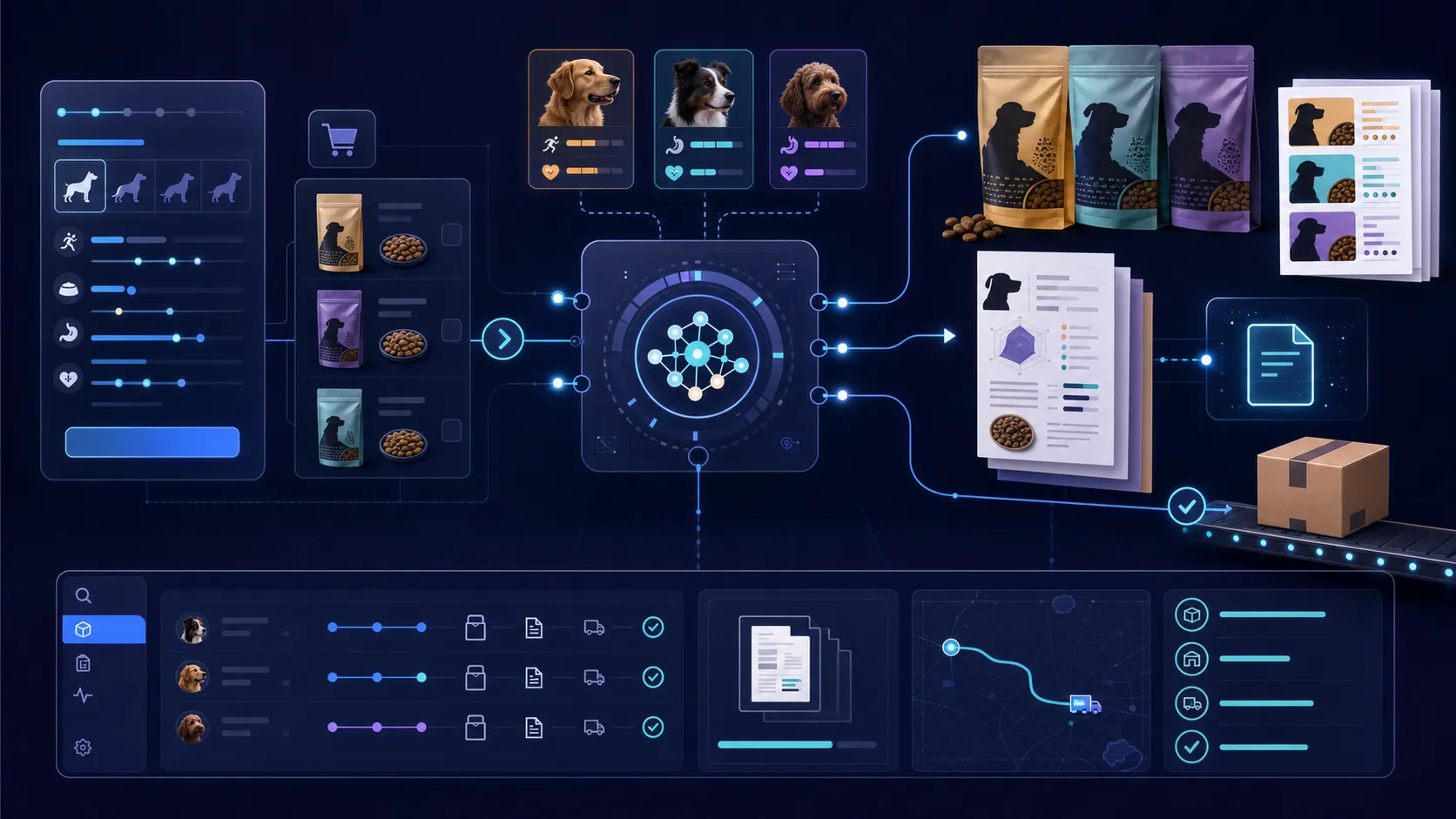 Hungry Bark personalization app workflow